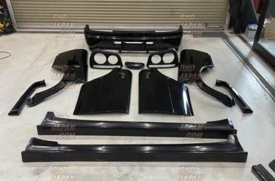 Okubo Factory 4Door GT-R Rear Body Kit Set FRP - Skyline R34 4
